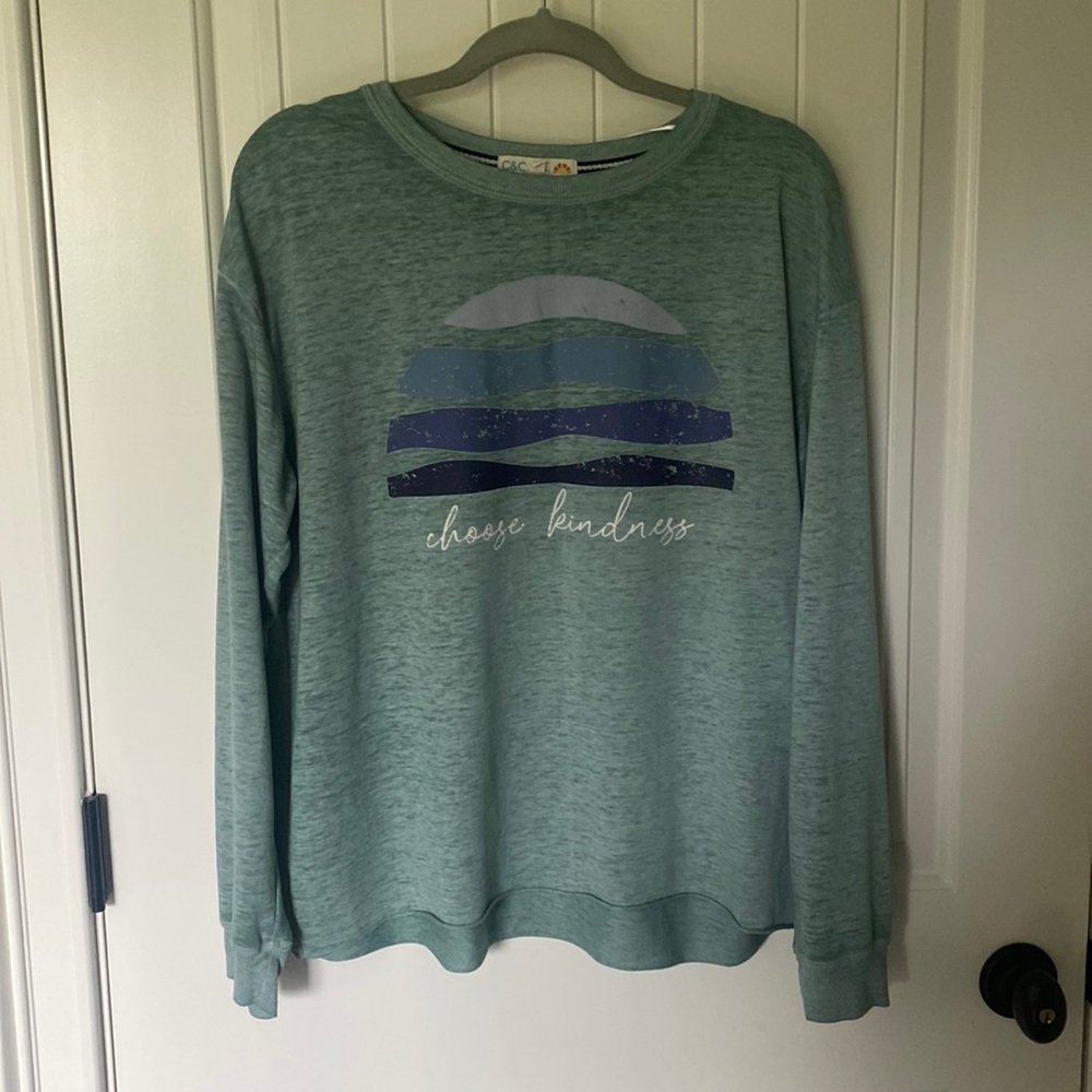 Choose kindness long sleeve shirt size medium